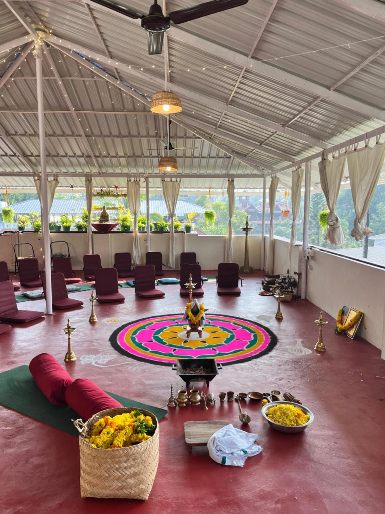 Bava Beach Resort & Retreat Center Варкала Экстерьер фото