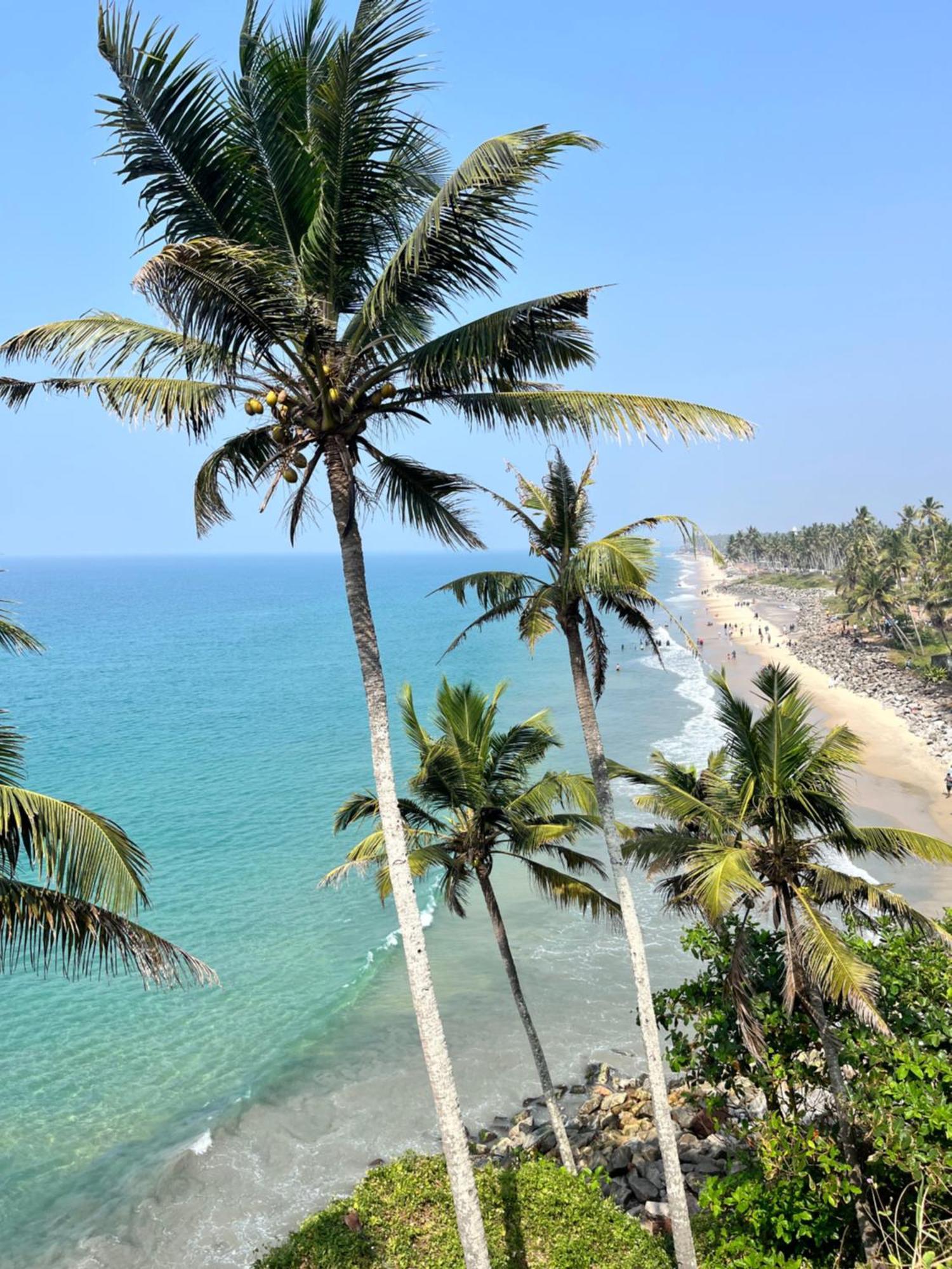 Bava Beach Resort & Retreat Center Варкала Экстерьер фото